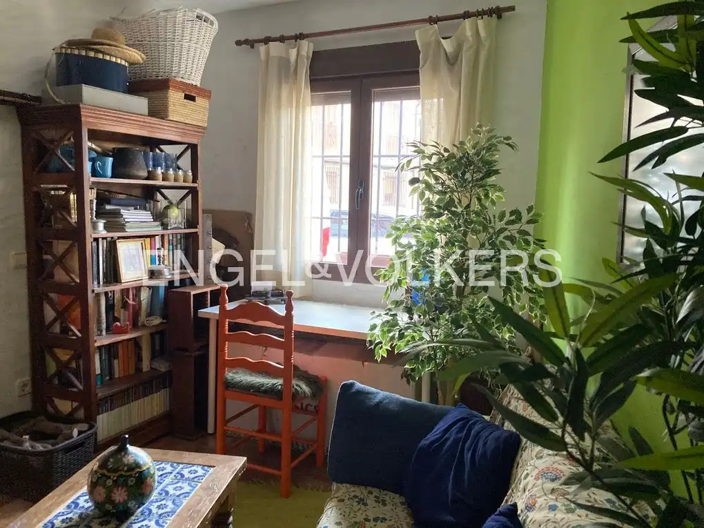 Sala de estar de Casa adosada en venta en Prádena con Calefacción y Terraza
