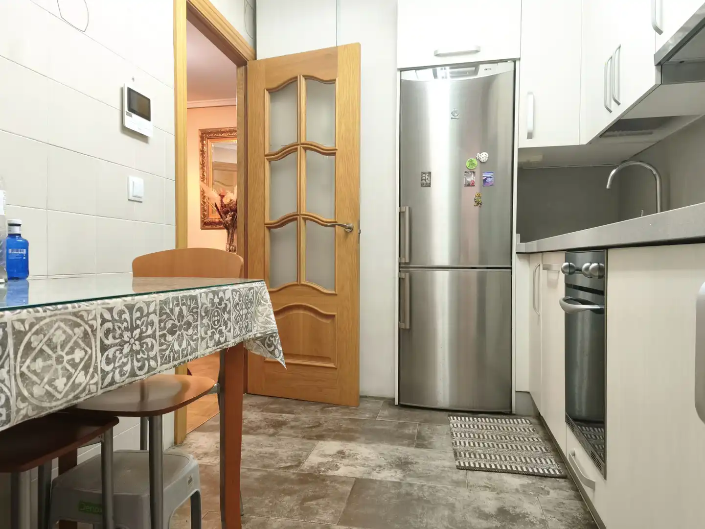 Kitchen of Flat for sale in  Logroño  with Heating, Parquet flooring and Terrace
