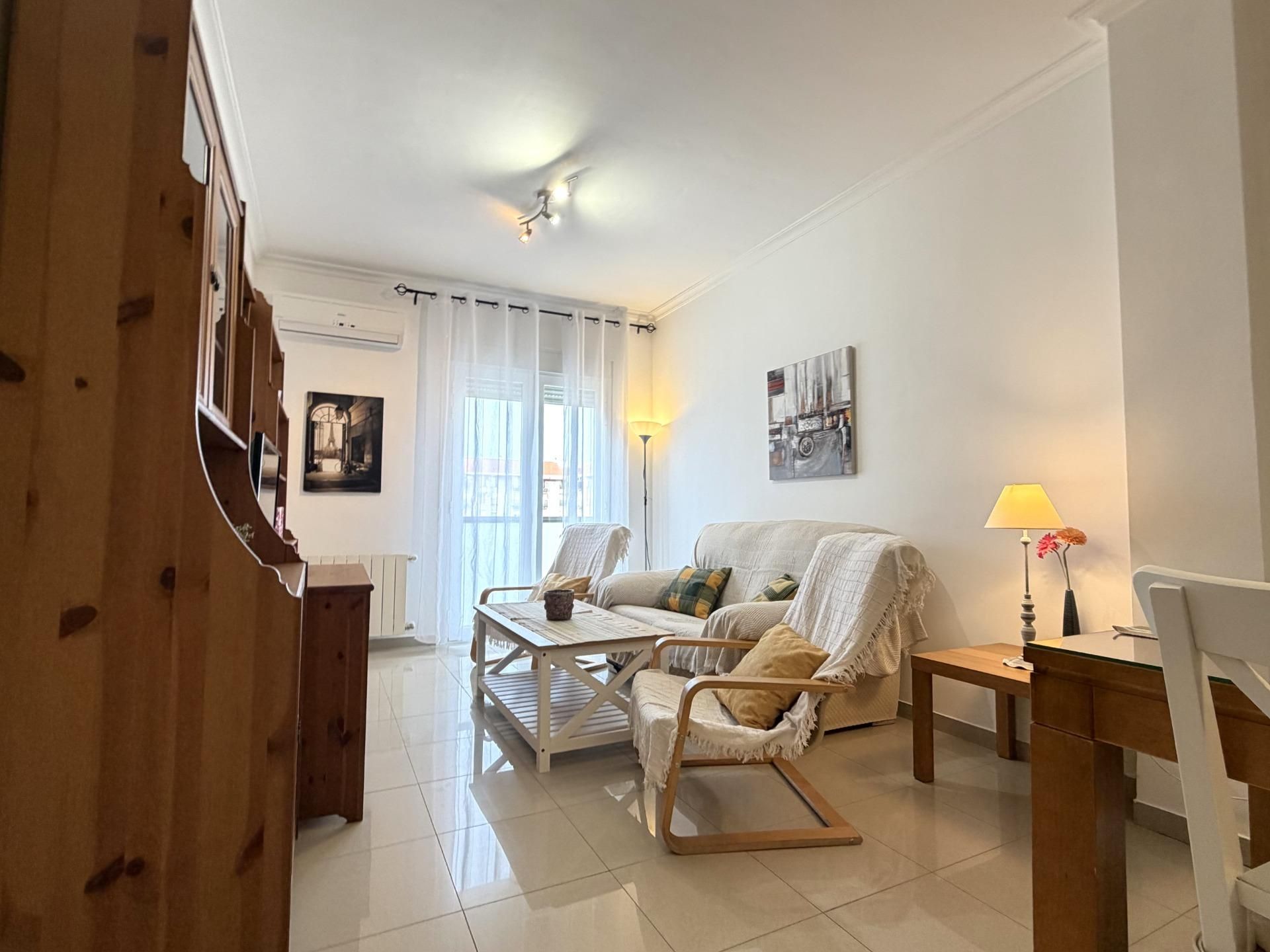 Sala d'estar de Pis de lloguer en Don Benito amb Calefacció i Moblat