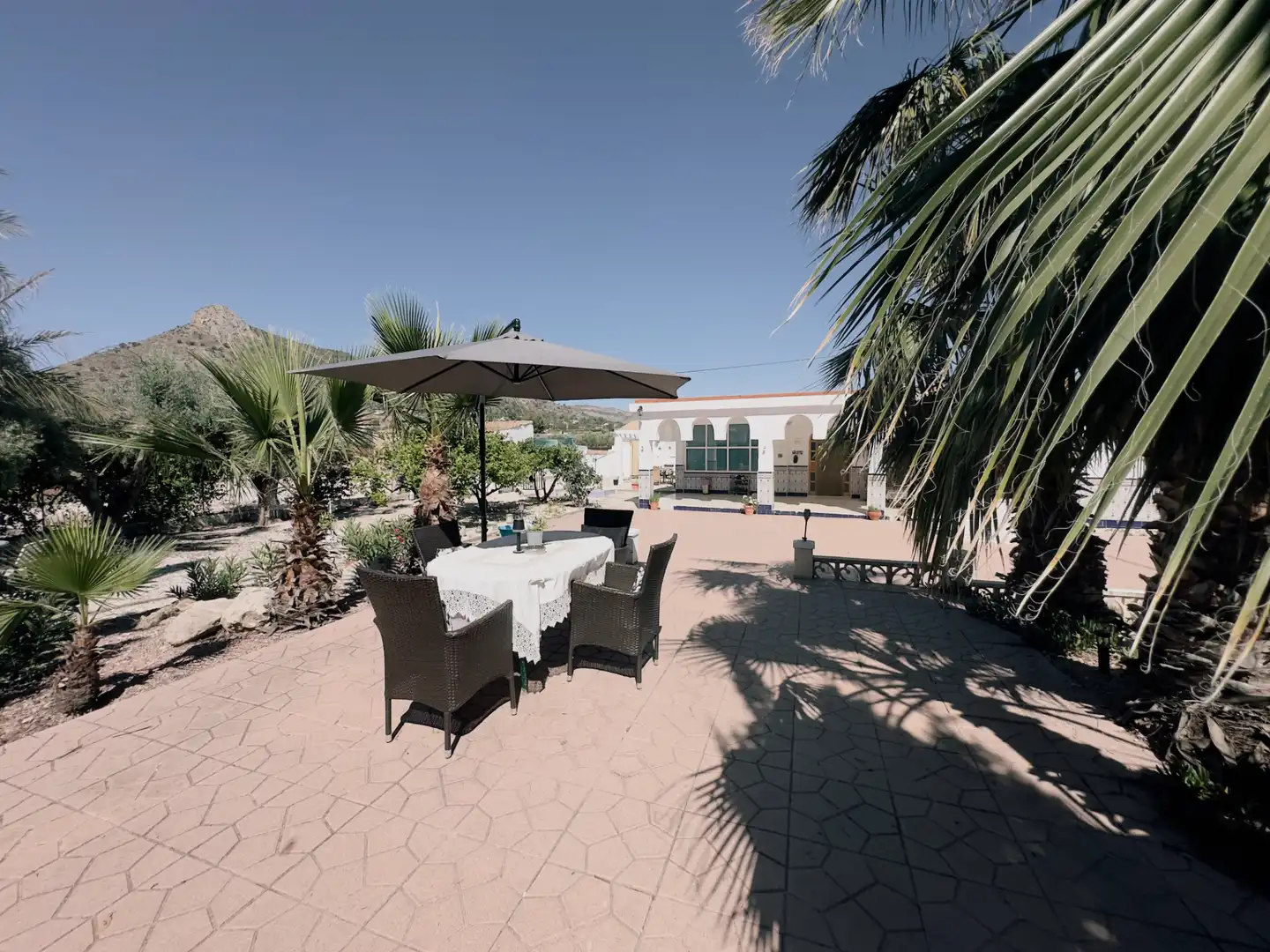 Terrassa de Casa o xalet en venda en Aspe amb Aire condicionat, Calefacció i Jardí privat