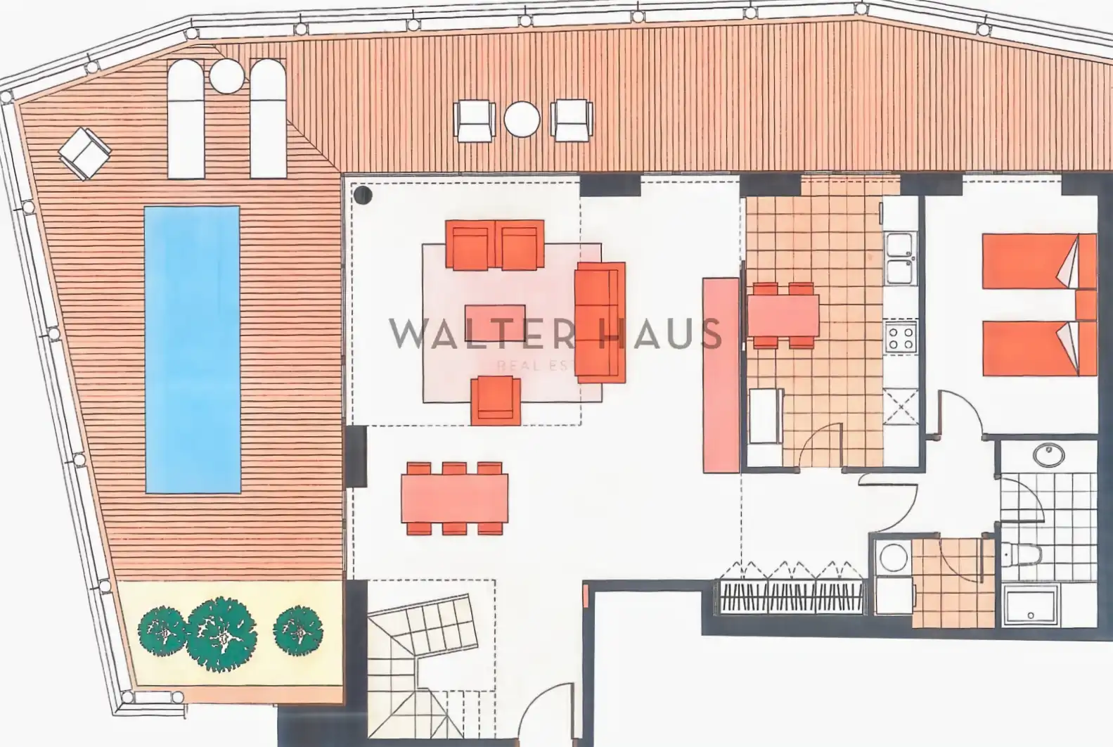 Ático de alquiler en Passeig de Garcia Fària, Diagonal Mar i el Front Marítim del Poblenou