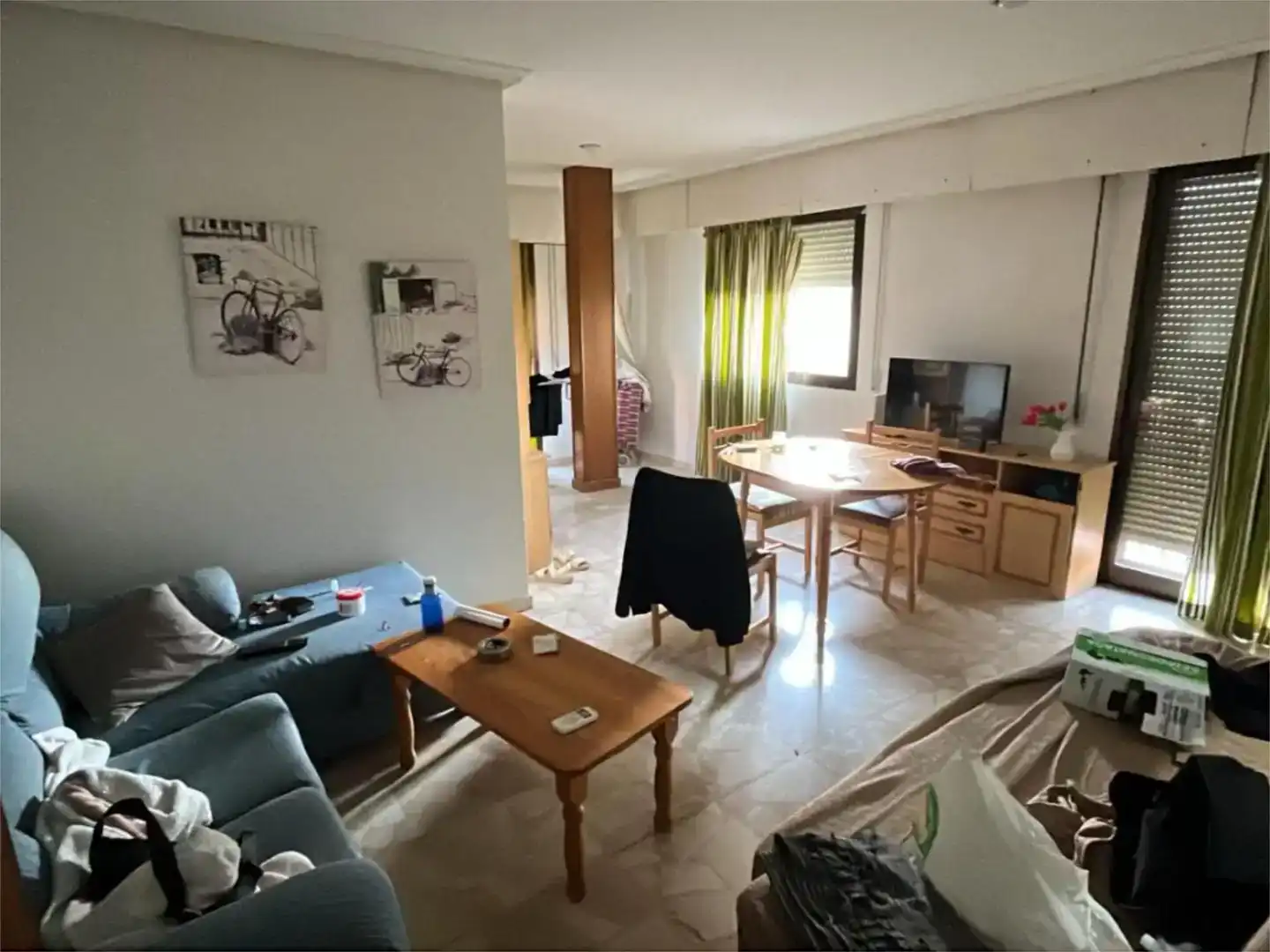 Living room of Flat for share in Villacañas  with Air Conditioner and Furnished