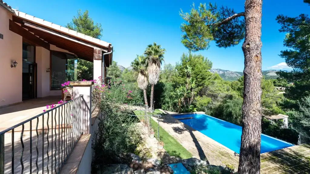 Piscina de Casa o chalet de alquiler en Esporles con Calefacción