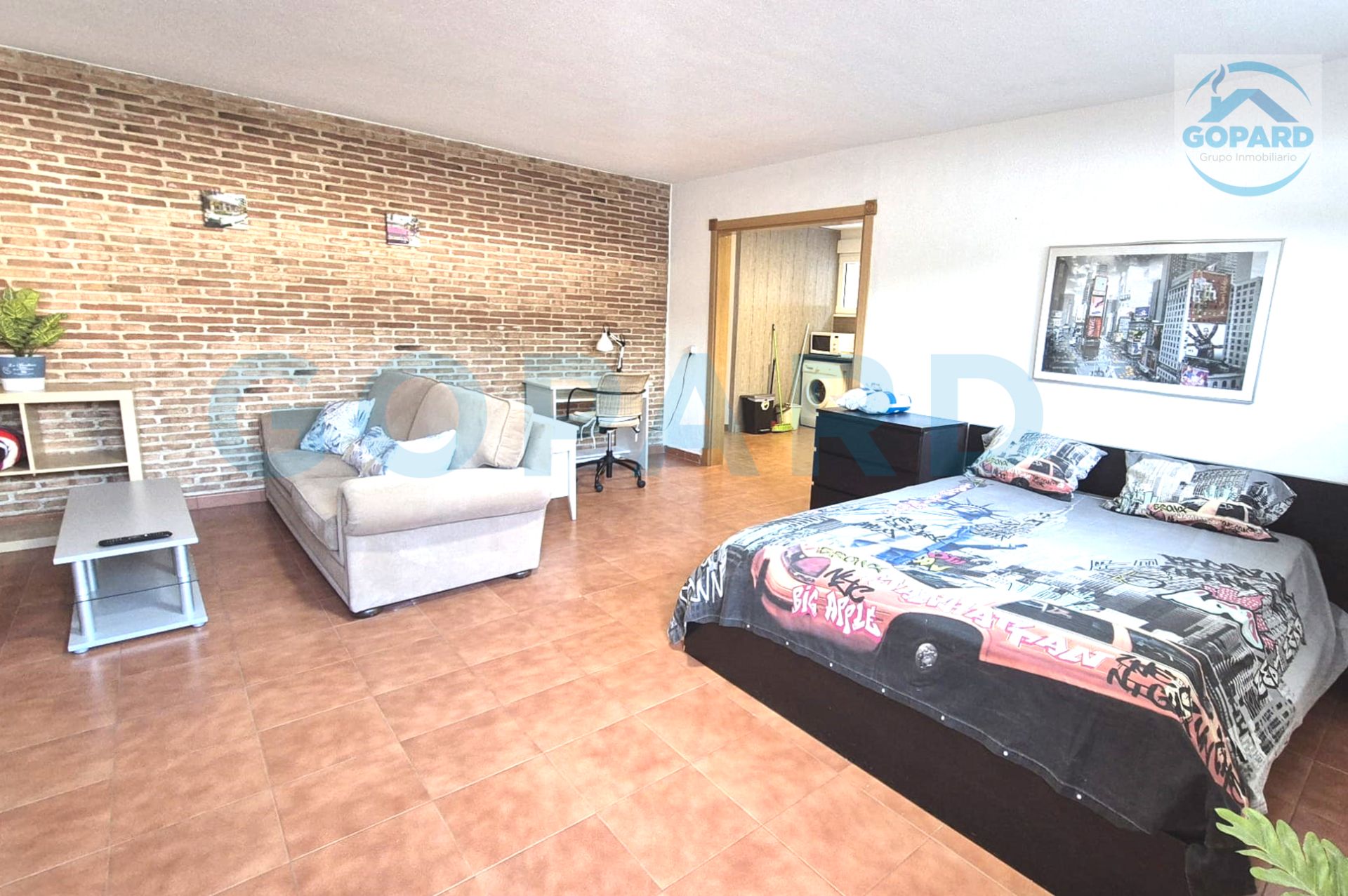 Bedroom of Apartment to rent in Villanueva de la Cañada  with Air Conditioner, Heating and Private garden