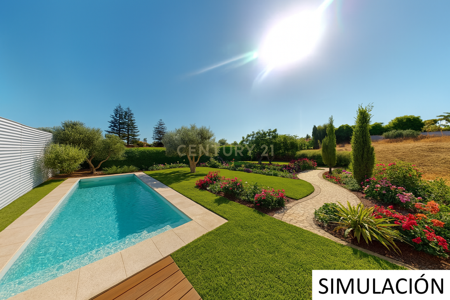 Swimming pool of House or chalet for sale in Alhaurín de la Torre  with Air Conditioner, Private garden and Storage room