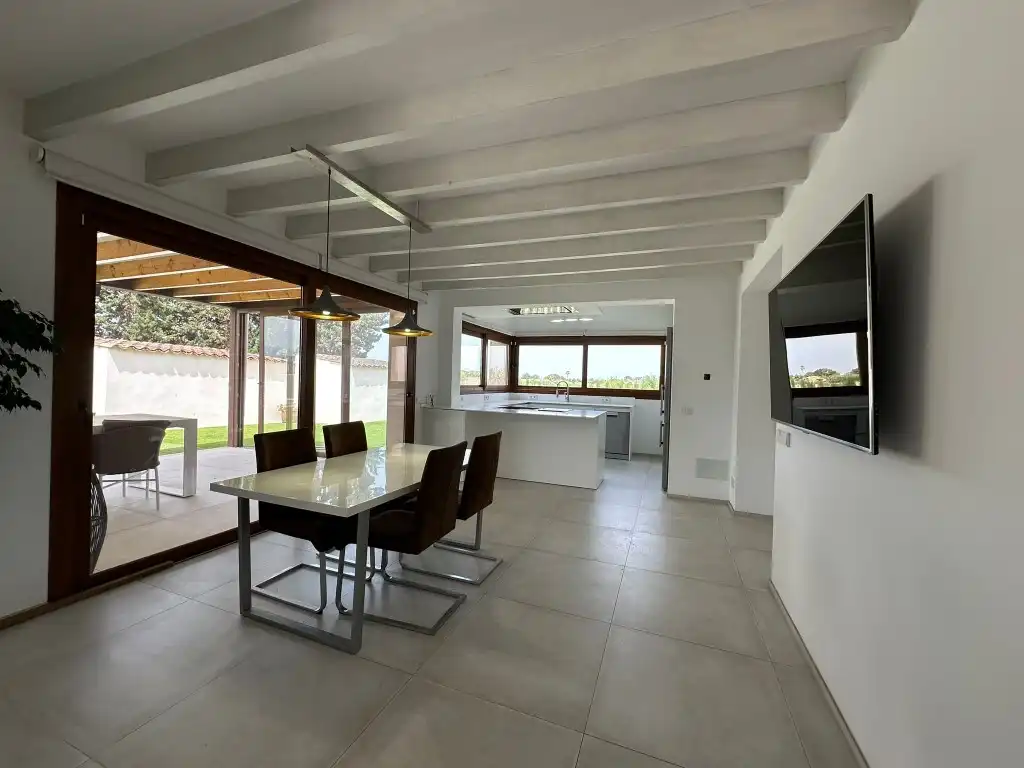 Comedor de Finca rústica de alquiler en Sencelles con Terraza y Piscina
