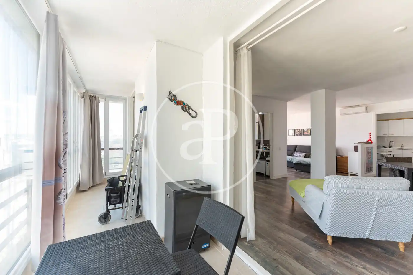 Living room of Flat for sale in  Palma de Mallorca  with Air Conditioner, Heating and Terrace