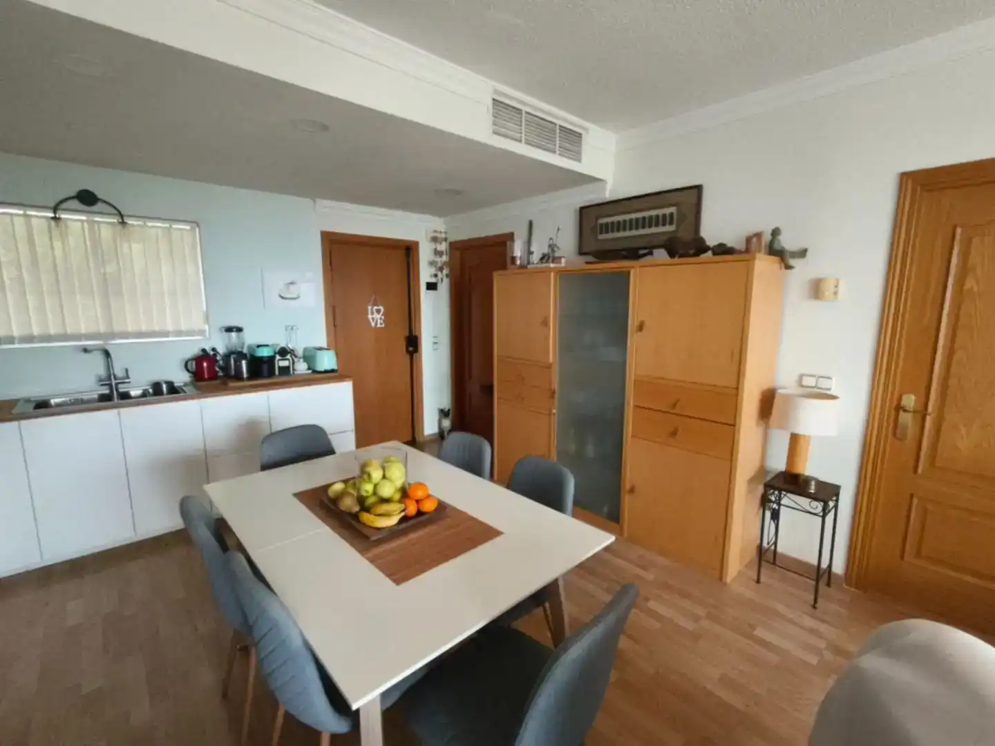 Esszimmer von Wohnung zum Verkauf in Málaga Capital mit Klimaanlage, Schwimmbad und Balkon