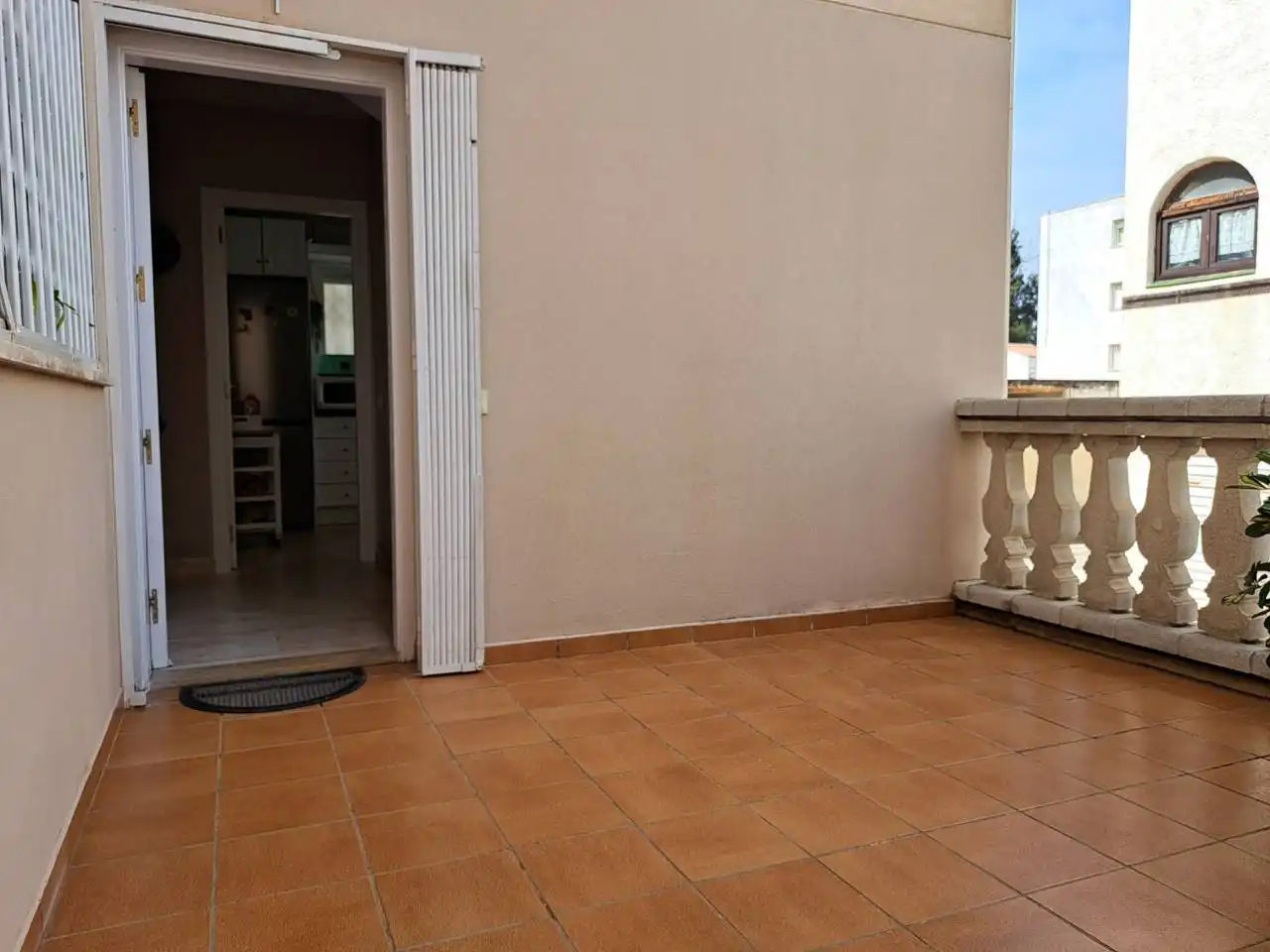 Terrasse von Haus oder Chalet zur Miete in Vilanova i la Geltrú mit Klimaanlage, Heizung und Privatgarten