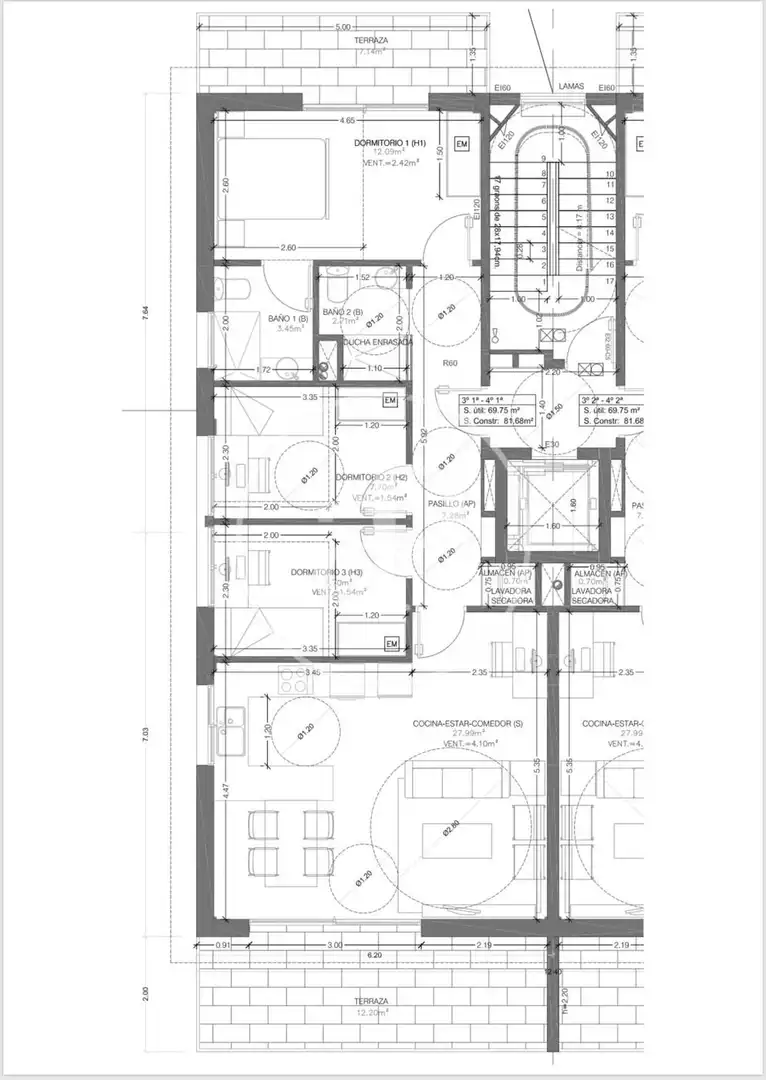 Piso en venta en Barcelona con Aire acondicionado, Calefacción y Terraza