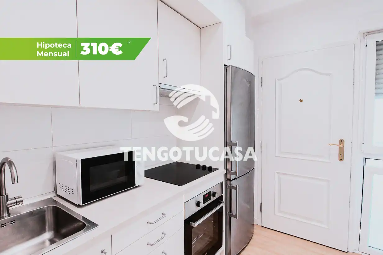 Küche von Wohnung zum Verkauf in Madrid mit Klimaanlage und Möbliert