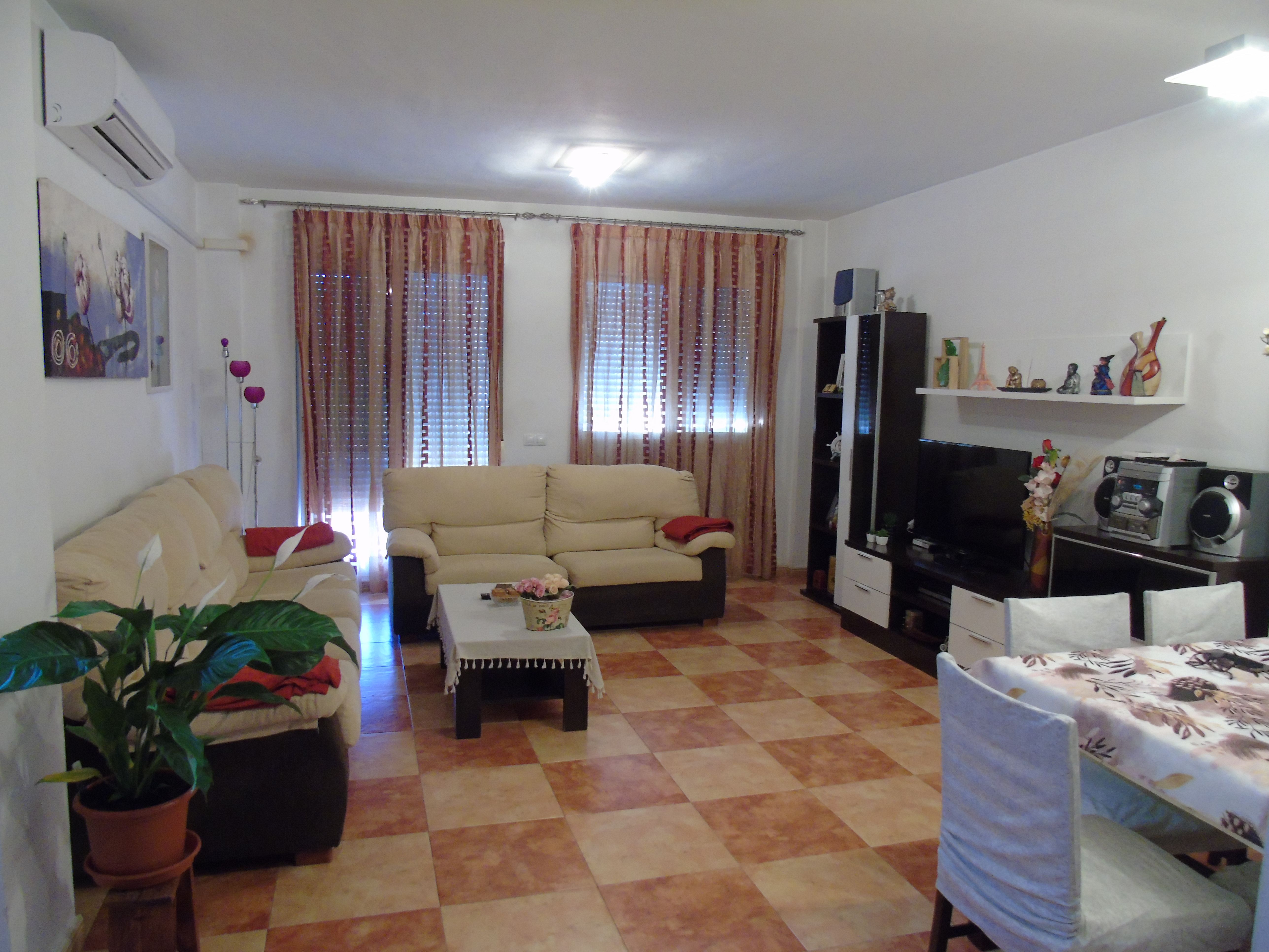 Living room of Attic for sale in Lorquí  with Air Conditioner, Terrace and Oven