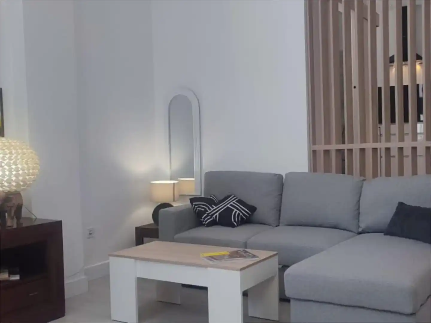 Wohnzimmer von Wohnungen zur Miete in Málaga mit Klimaanlage und Möbliert