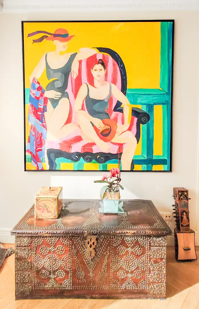 Sala de estar de Piso en venta en Madrid con Aire acondicionado, Calefacción y Jardín privado