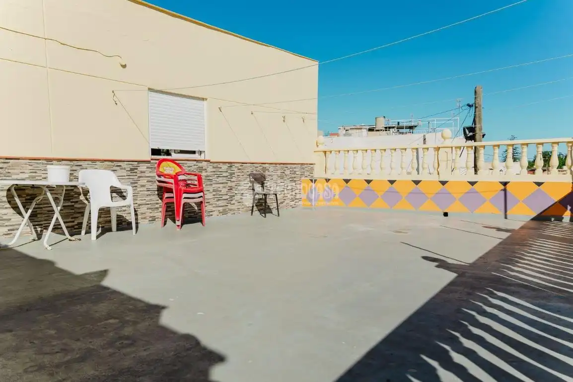 Terraza de Casa adosada en venta en Rioja