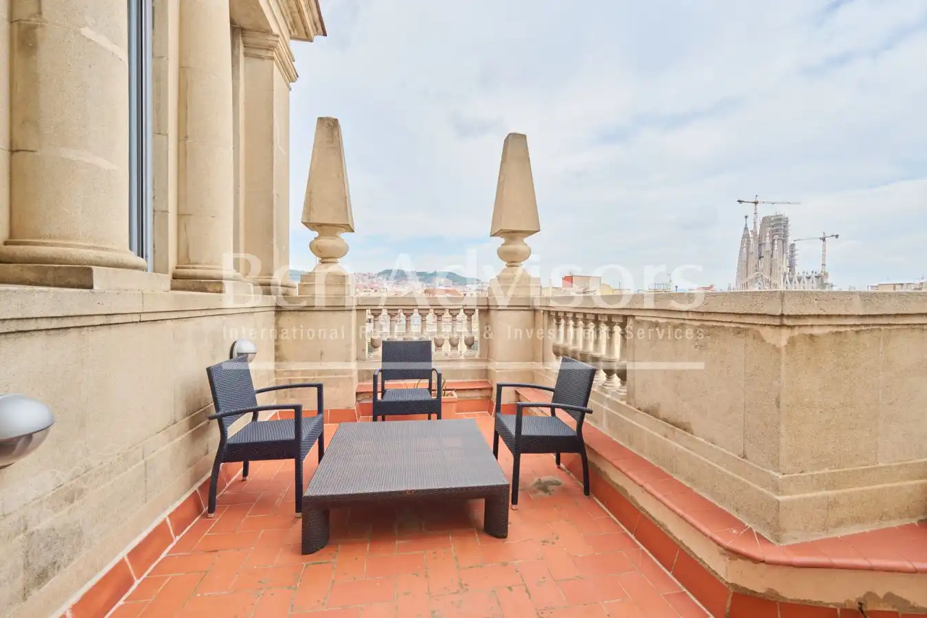 Terrace of Attic for sale in Barcelona  with Air Conditioner, Heating and Parquet flooring