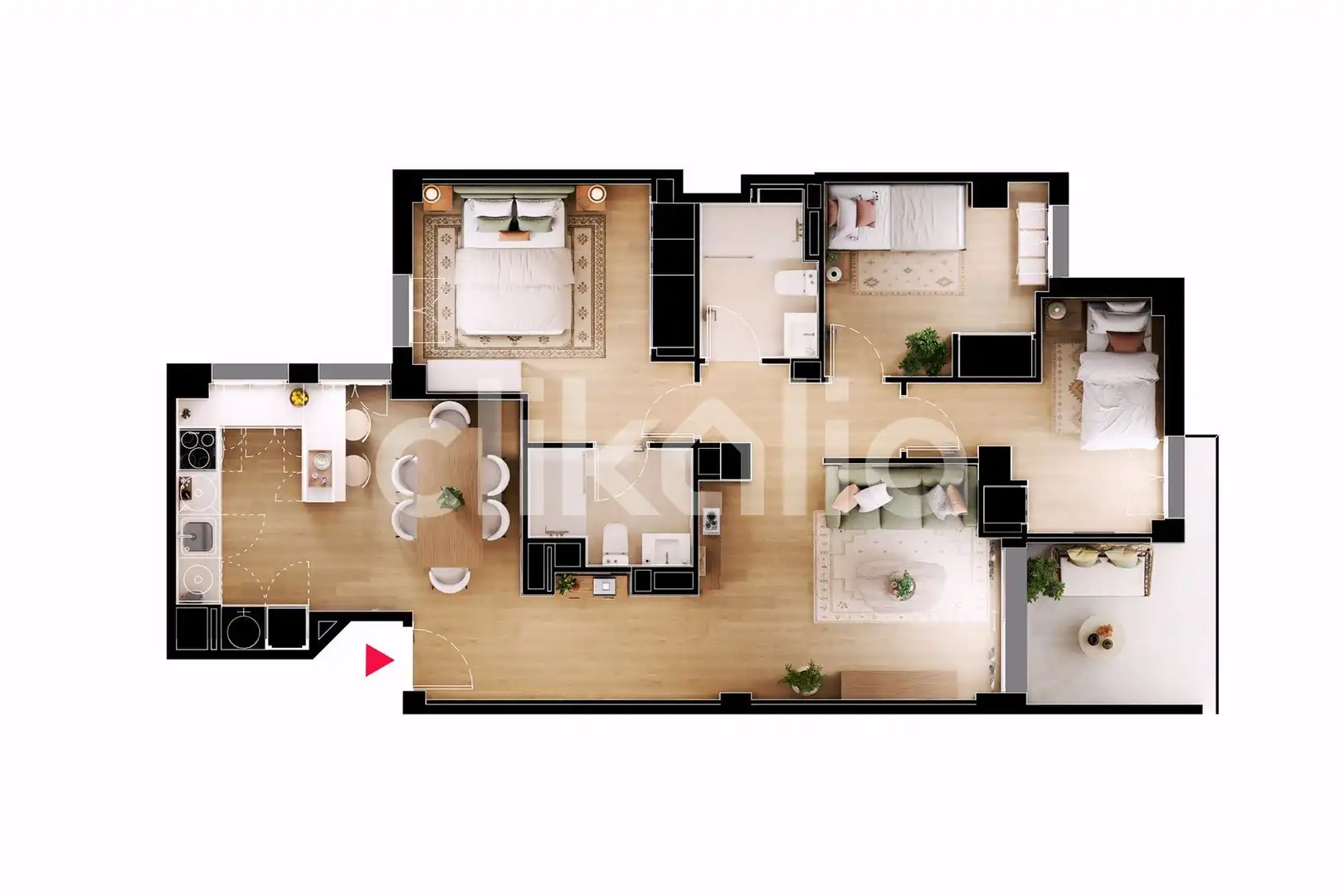 Appartement avec ascenseur à vendre à San Pablo - Santa Justa, imagen 25