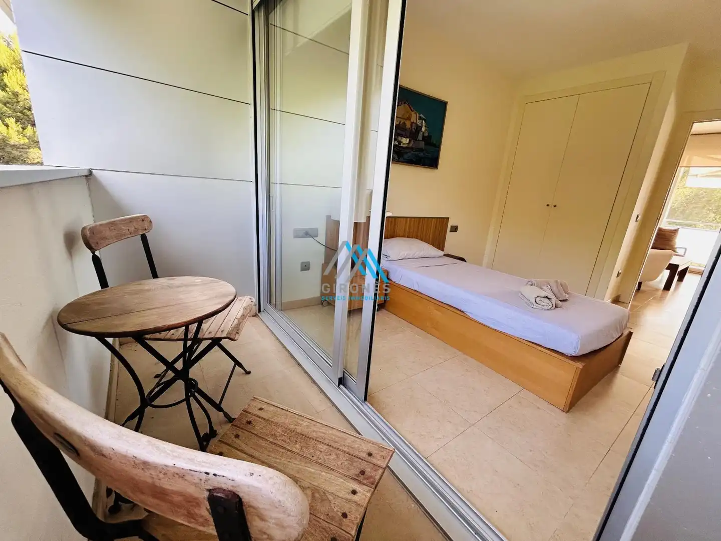 Bedroom of Attic for sale in Castell d'Aro, Platja d'Aro i s'Agaró  with Air Conditioner, Heating and Terrace