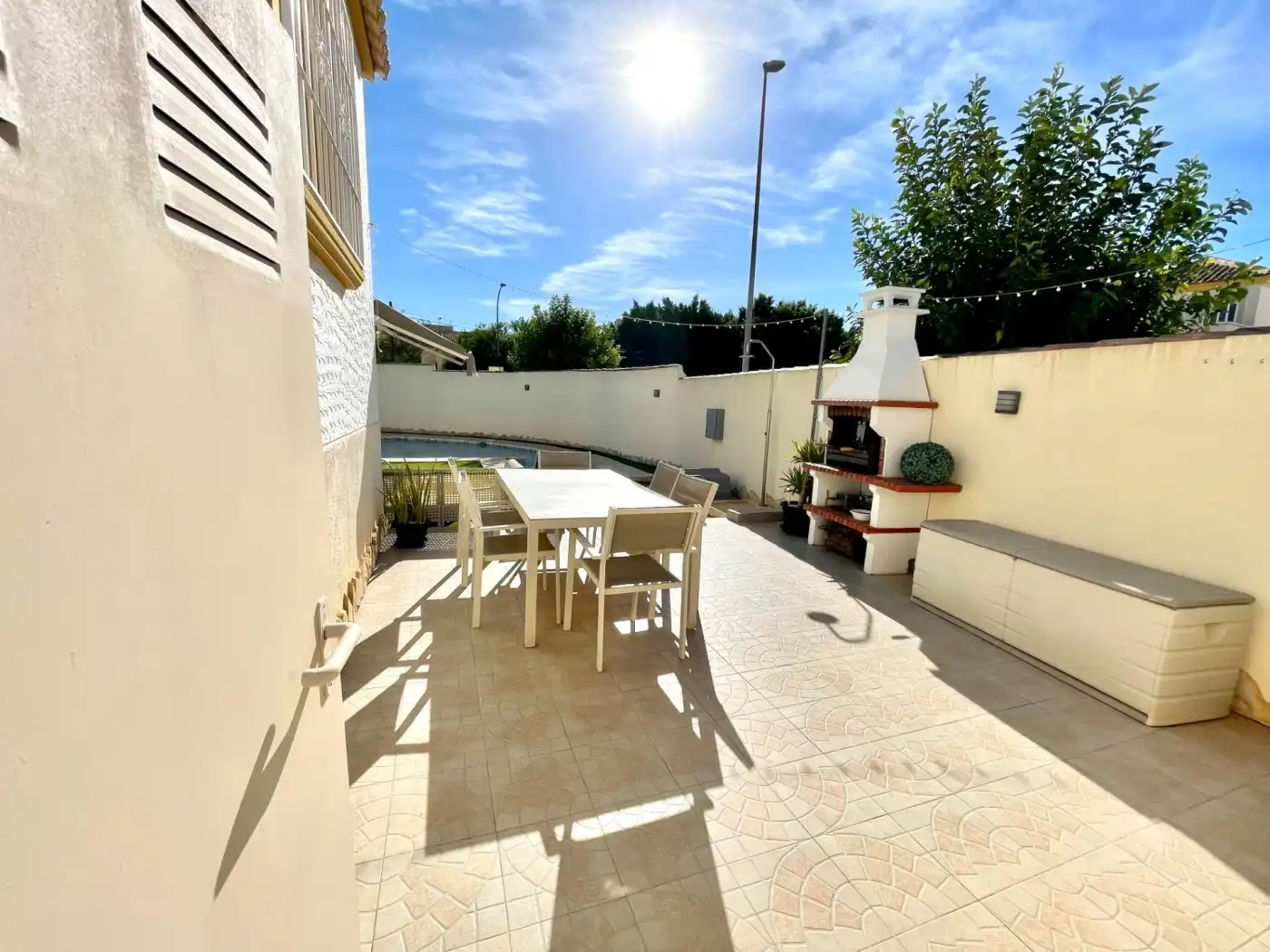 Terrace of Houses for rent in San Fulgencio  with Air Conditioner, Heating and Private garden