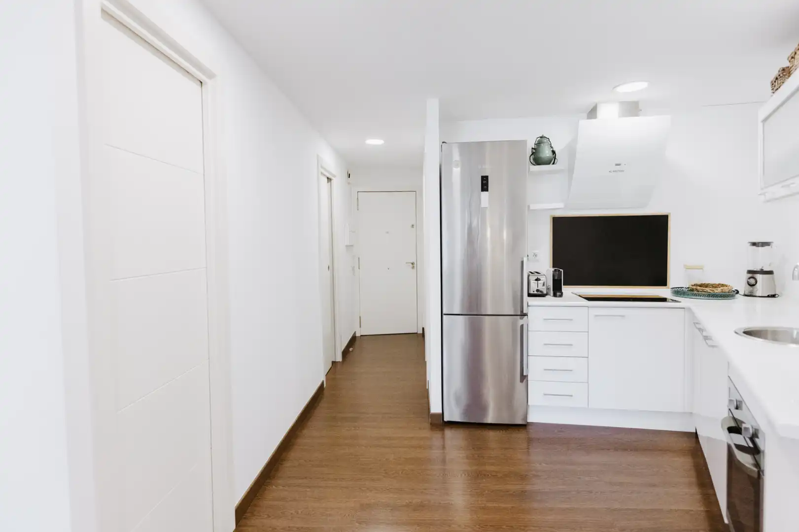 Kitchen of Apartments for rent in Calpe / Calp  with Air Conditioner, Heating and Parquet flooring