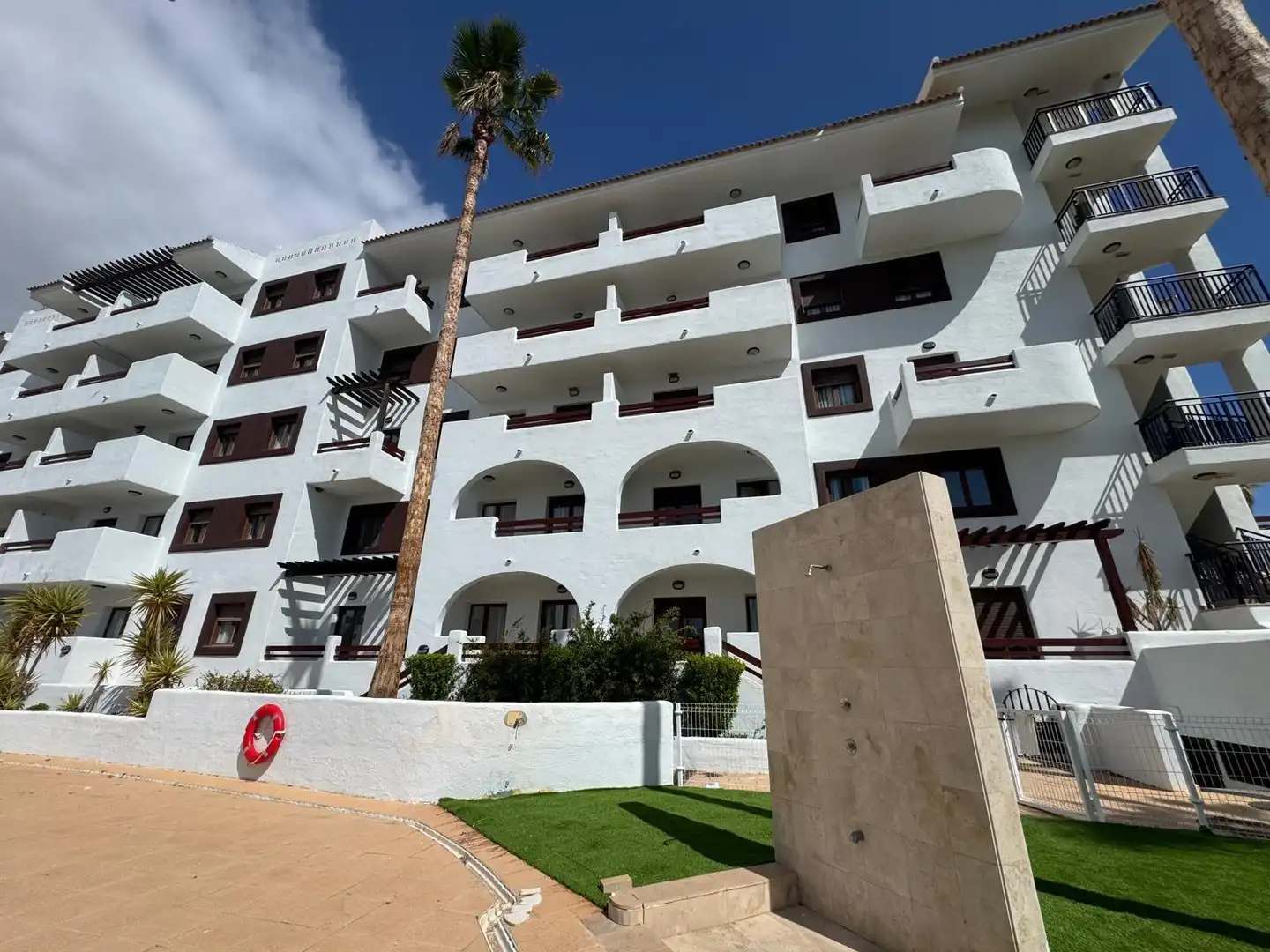 Exterior view of Flat for sale in Los Alcázares  with Air Conditioner, Private garden and Terrace