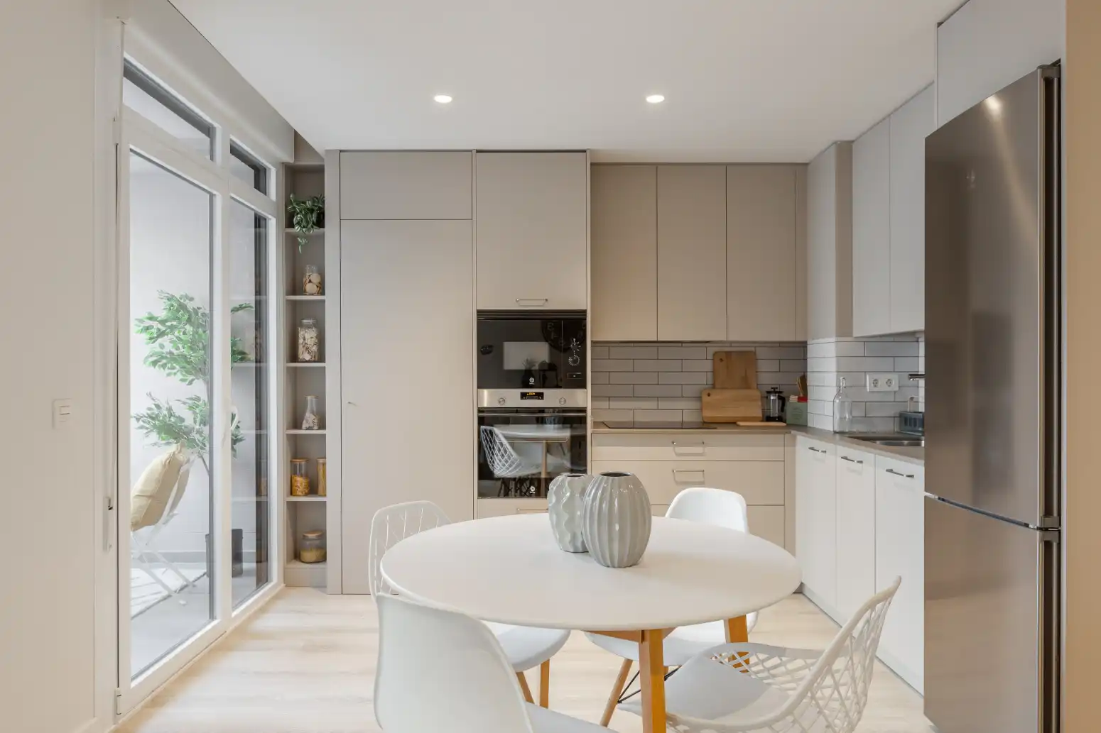 Kitchen of Flat for sale in  Pamplona / Iruña  with Heating and Terrace