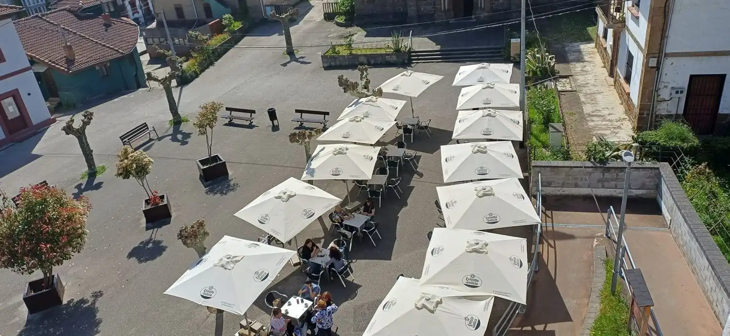 Terrace of Flat for sale in Mieres (Asturias)  with Heating, Storage room and Swimming Pool