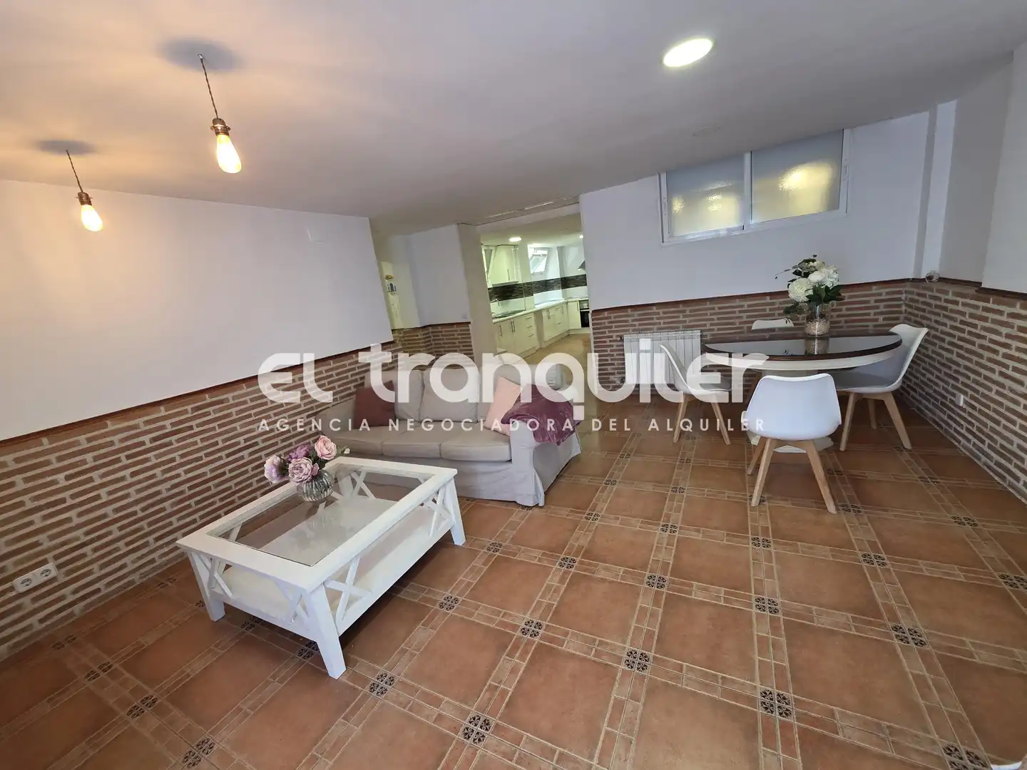 Sala de estar de Piso de alquiler en Madrid con Terraza, Amueblado y Lavadora