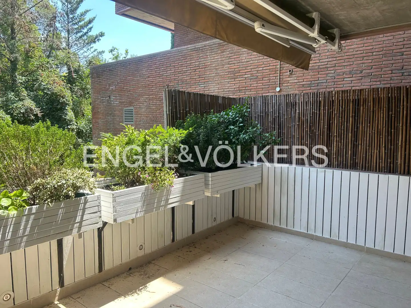 Terraza de Apartamento de alquiler en Sant Cugat del Vallès con Aire acondicionado, Calefacción y Parquet