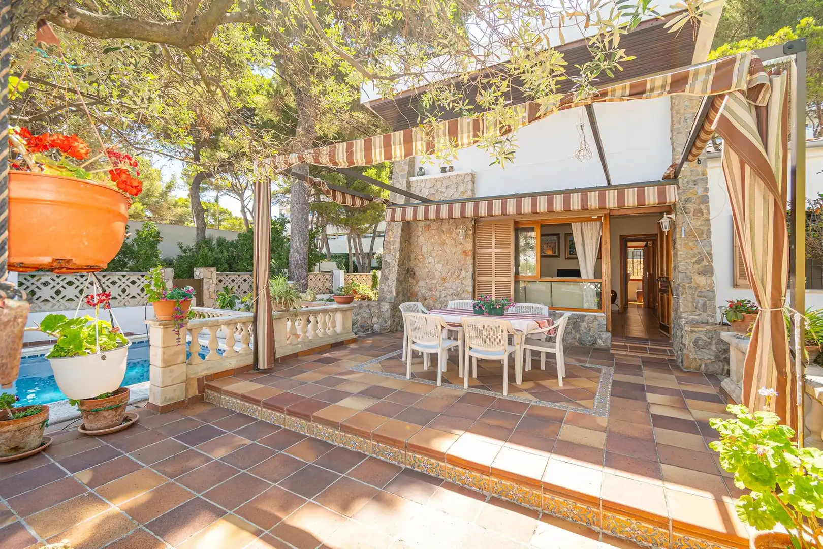 Jardí de Casa o xalet en venda en  Palma de Mallorca amb Aire condicionat, Jardí privat i Terrassa