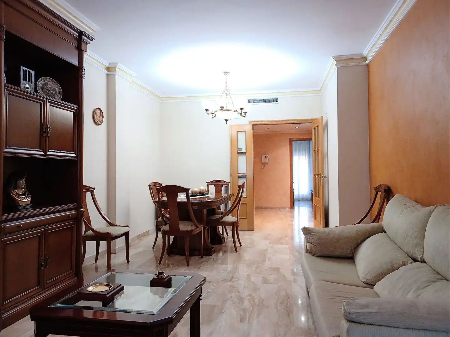 Sala d'estar de Pis en venda en Albaida amb Aire condicionat, Calefacció i Traster