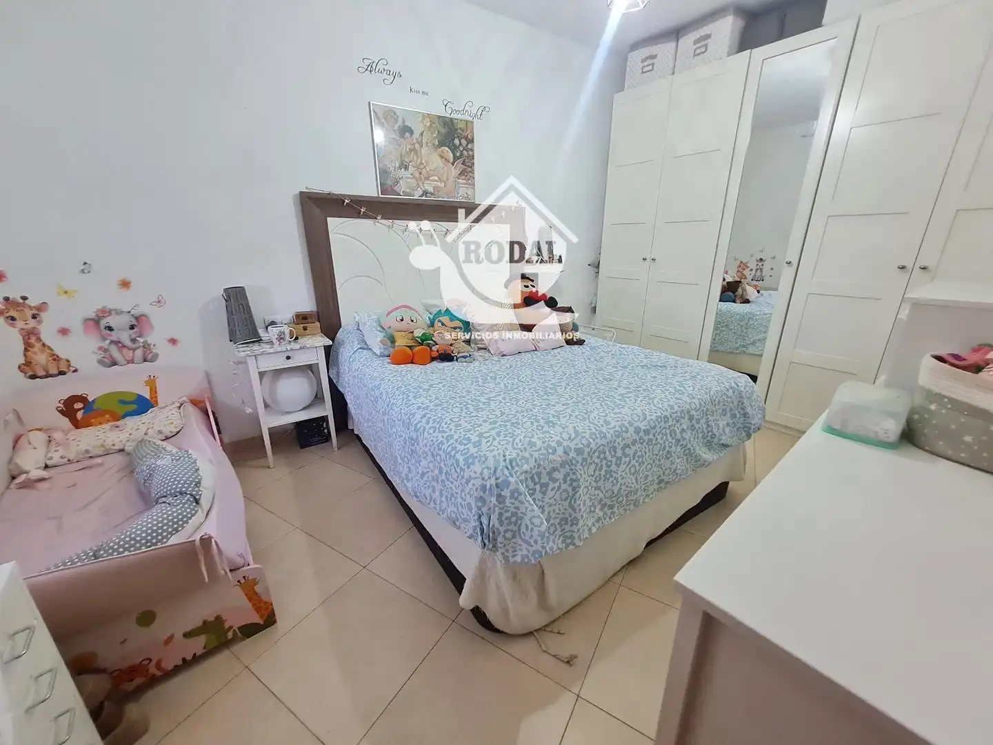 Schlafzimmer von Wohnung zum Verkauf in Huércal de Almería mit Klimaanlage, Heizung und Terrasse