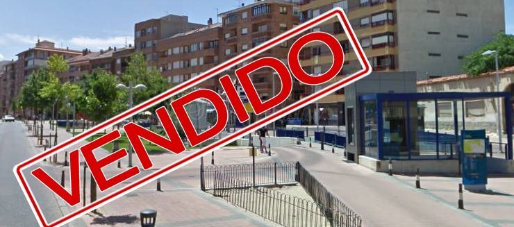 Vista exterior de Pis en venda en Segovia Capital amb Calefacció, Parquet i Terrassa