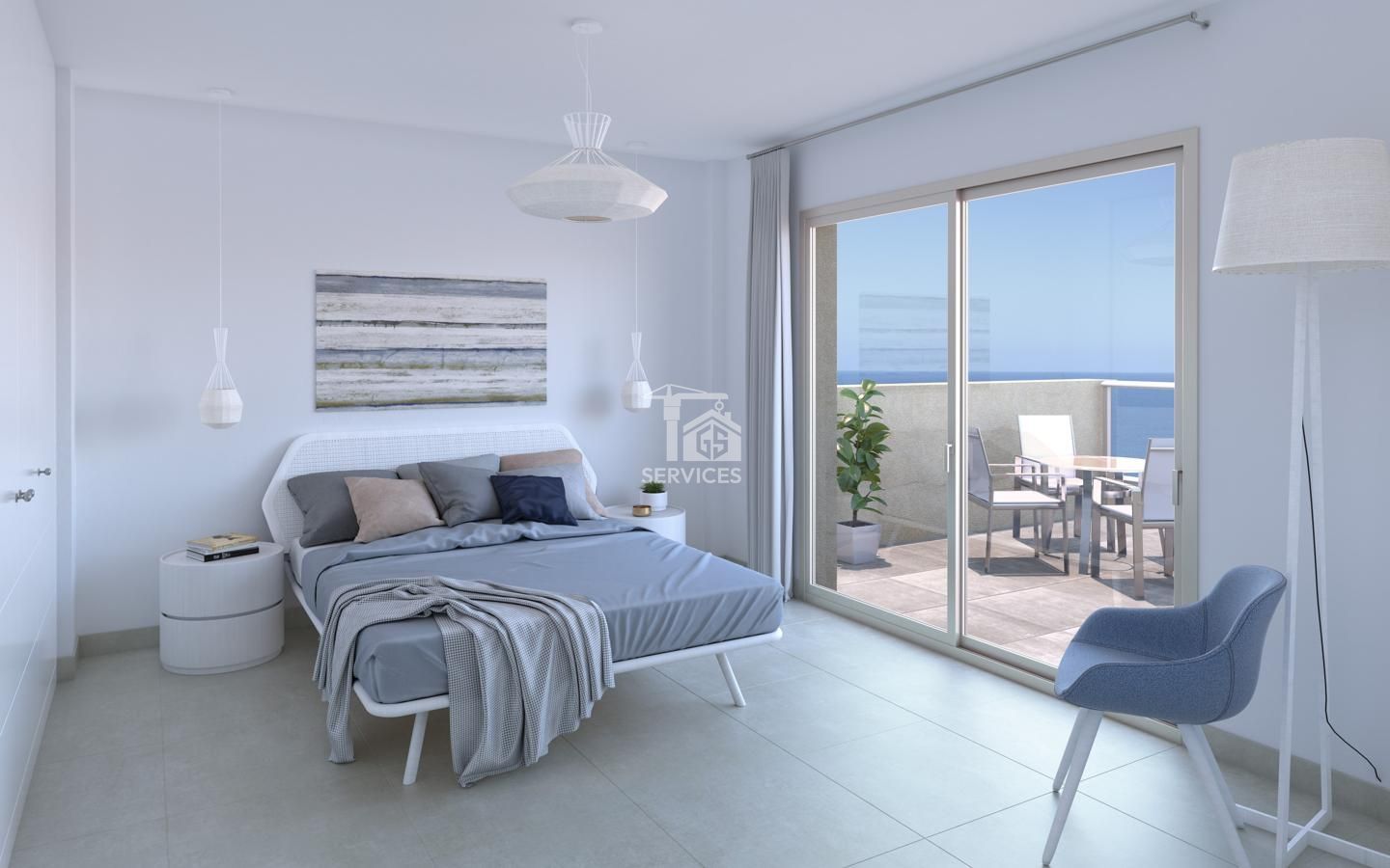 Dormitori de Dúplex en venda en Granadilla de Abona amb Aire condicionat, Jardí privat i Terrassa