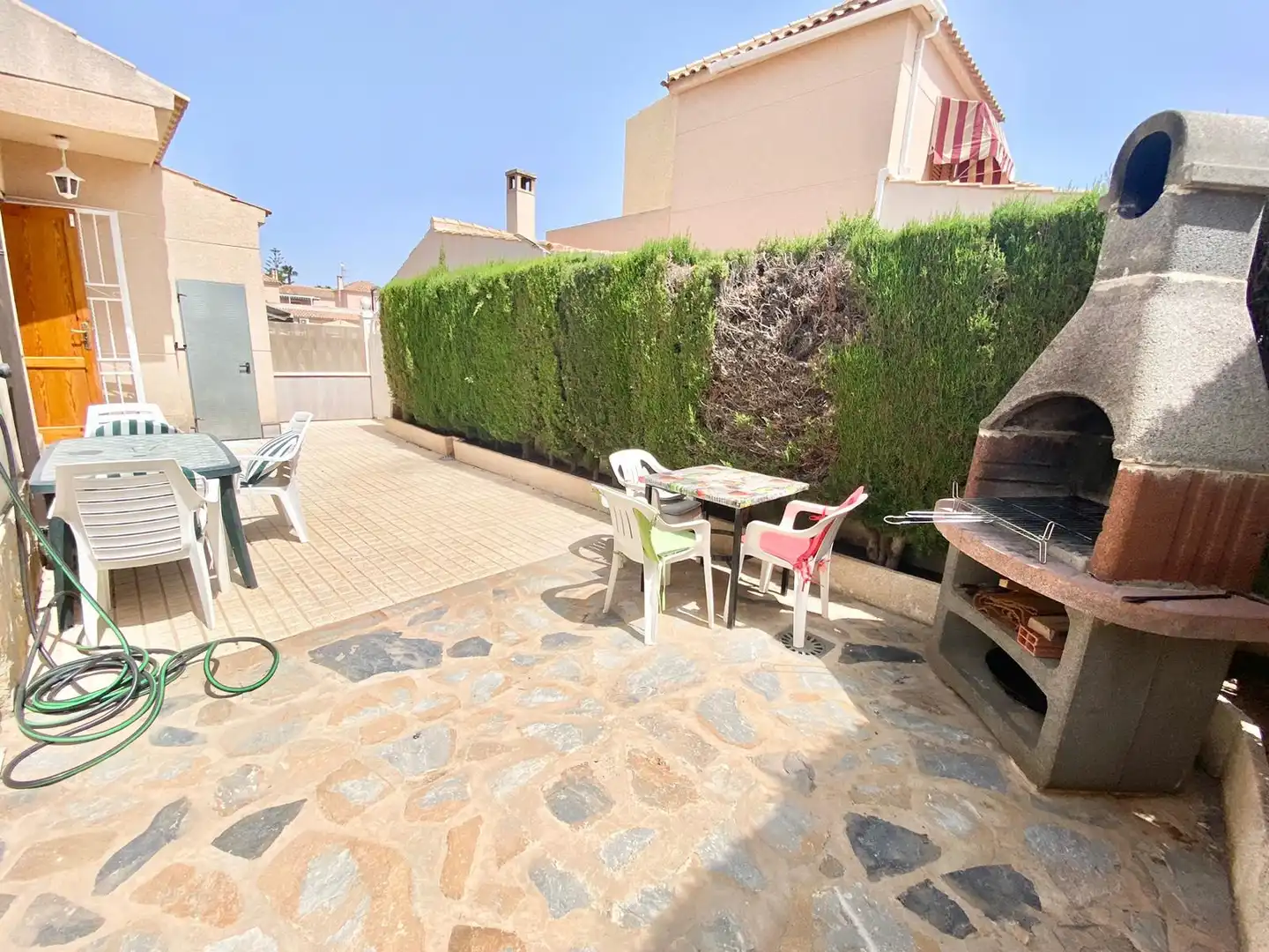 Terraza de Casa o chalet de alquiler en Torrevieja con Aire acondicionado, Calefacción y Jardín privado