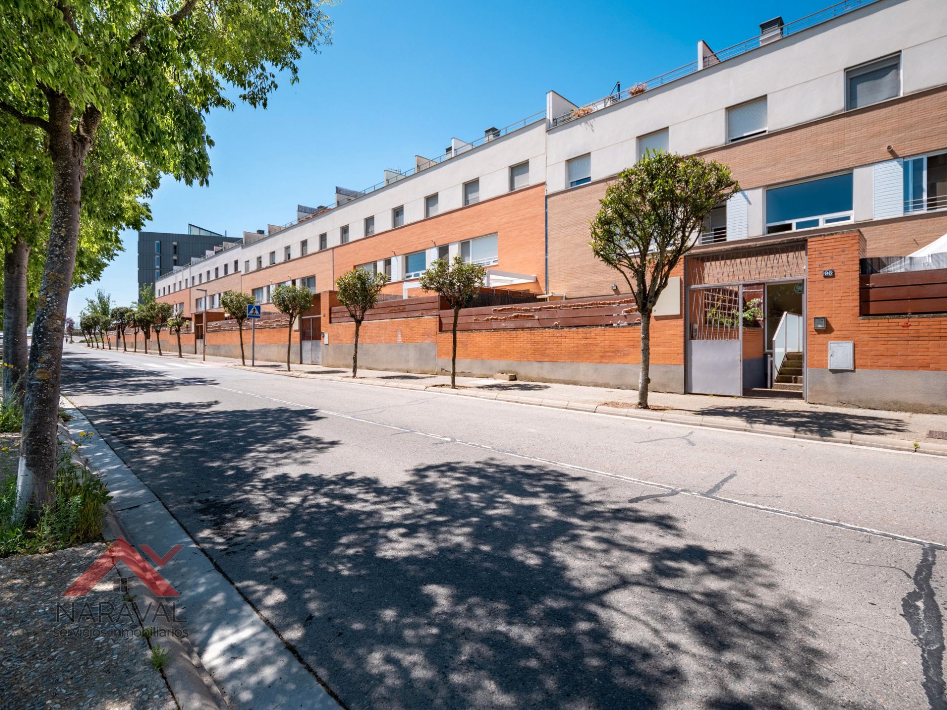 Exterior view of Flat for sale in Tudela  with Terrace, Storage room and Furnished