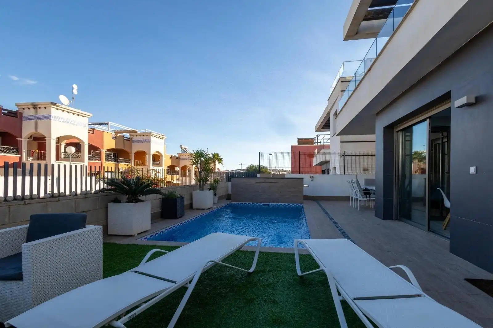 Piscina de Casa o chalet en venta en Orihuela con Jardín privado, Terraza y Piscina