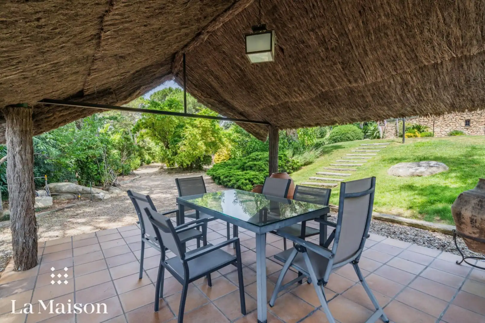 Terrassa de Casa o xalet en venda en La Roca del Vallès amb Calefacció, Jardí privat i Traster