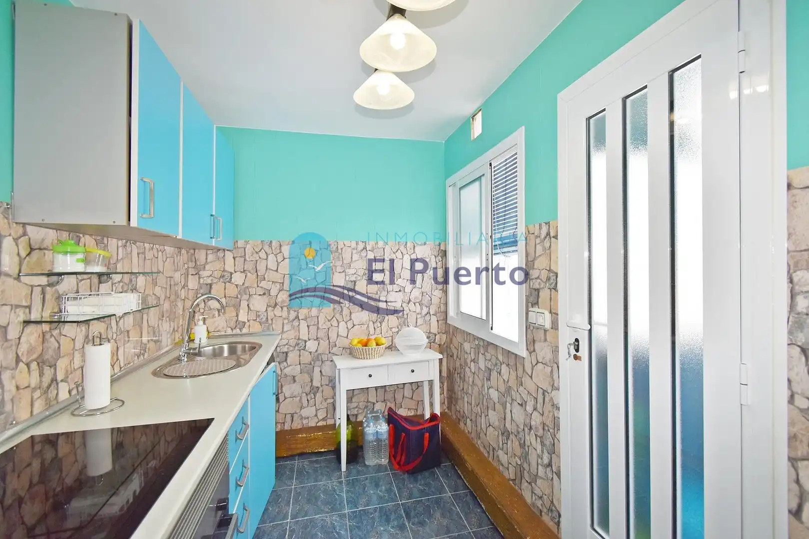Cuina de Apartament en venda en Mazarrón amb Aire condicionat, Calefacció i Terrassa