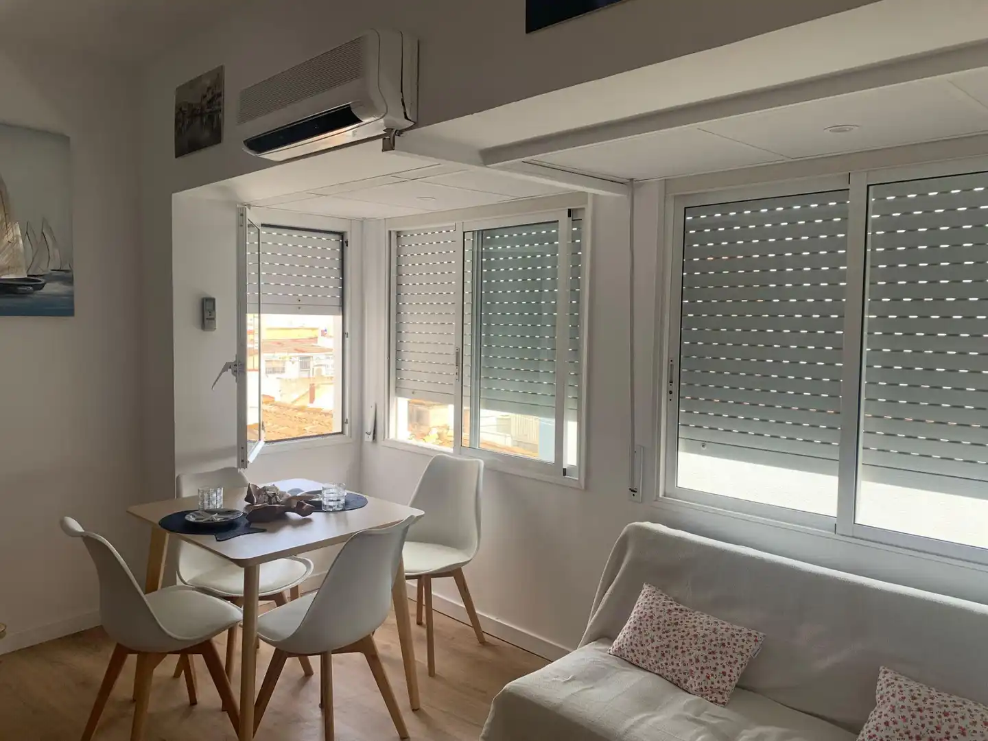 Balcony of Attic for sale in L'Ametlla de Mar   with Air Conditioner, Heating and Parquet flooring