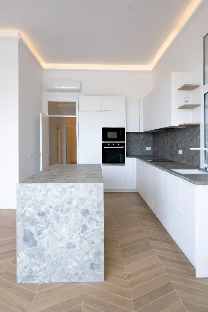 Cuina de Casa o xalet en venda en Arona amb Aire condicionat, Jardí privat i Parquet
