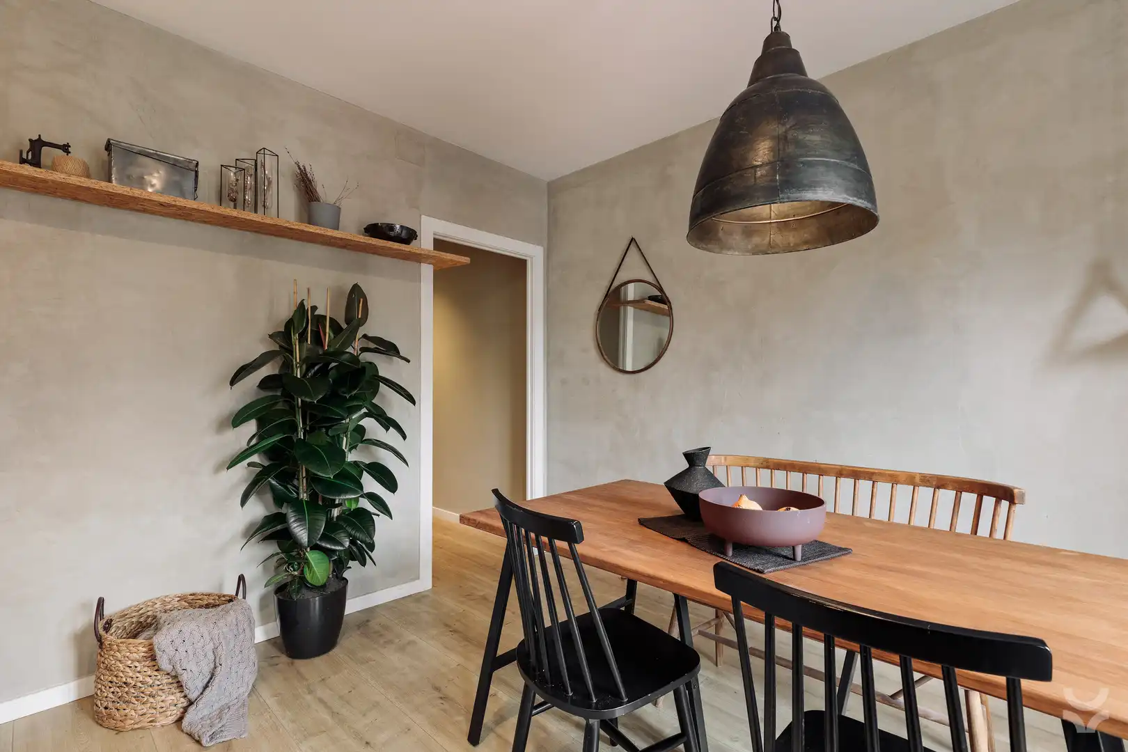 Dining room of Apartments for rent in Barcelona  with Air Conditioner, Heating and Furnished