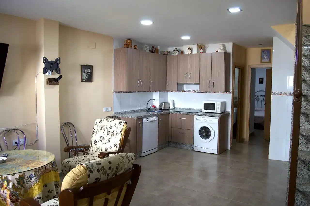Kitchen of Detached homes for rent in Montánchez  with Terrace and Balcony