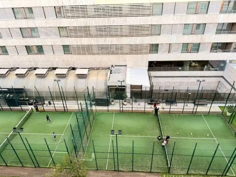 Terrace of Apartments for rent in Madrid  with Air Conditioner, Private garden and Parquet flooring