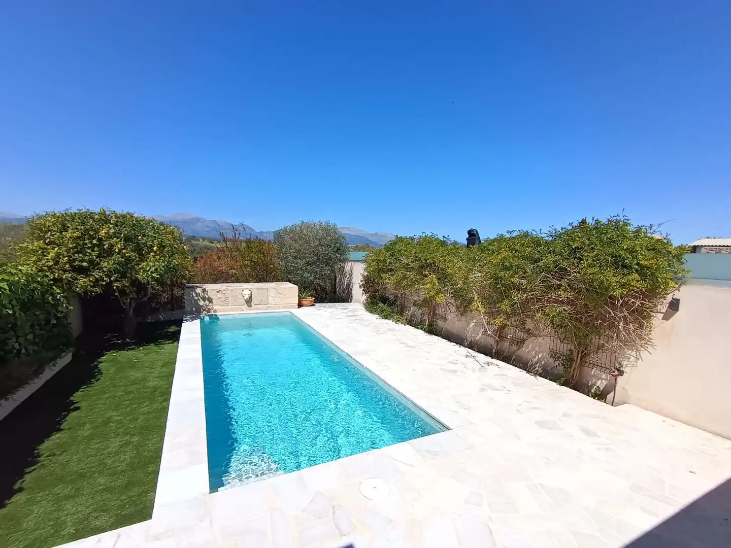 Swimming pool of Houses for sale in Llubí  with Heating, Terrace and Furnished