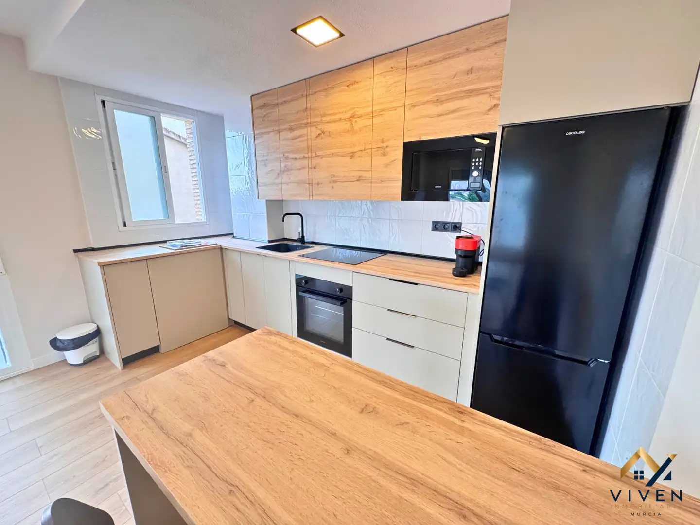 Kitchen of Flat for rent in Murcia  with Air Conditioner, Heating and Parquet flooring