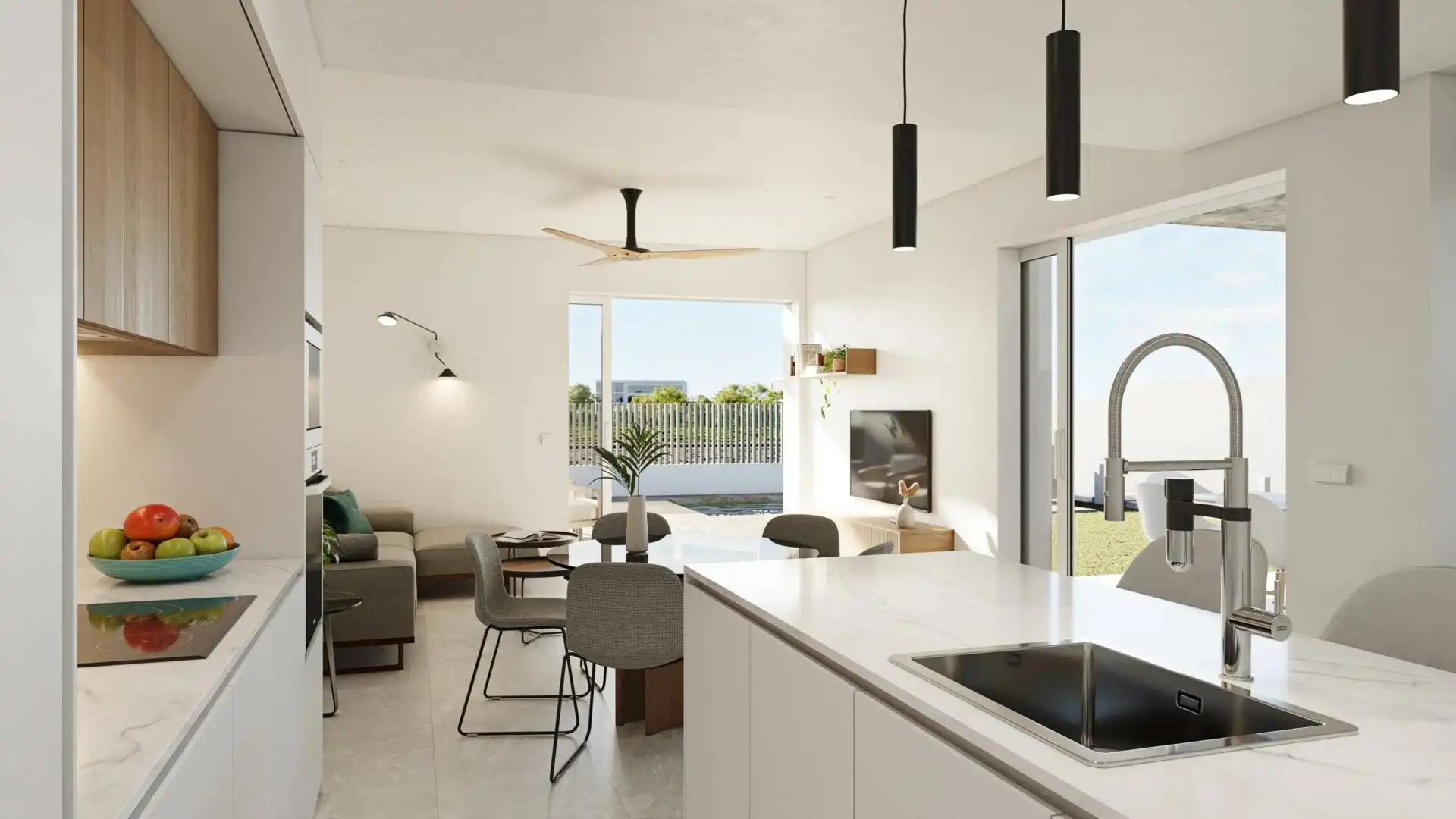 Chalet con piscina en venta en Santiago de la Ribera, imagen 4