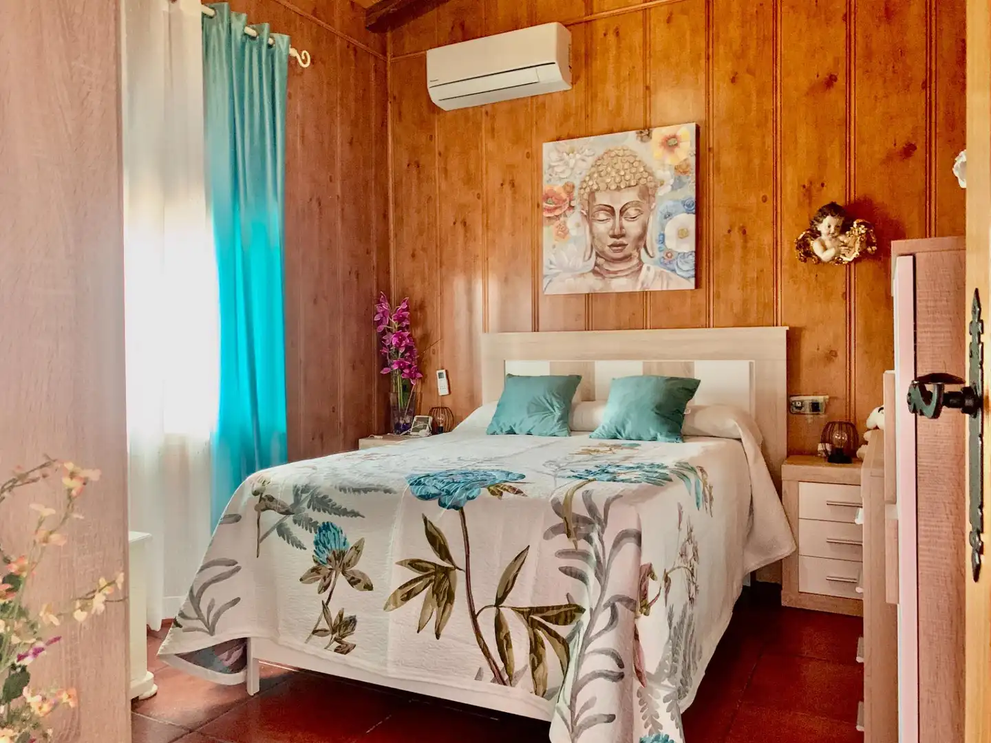 Habitación de Casa o chalet en venta en Lora del Río con Aire acondicionado, Calefacción y Jardín privado