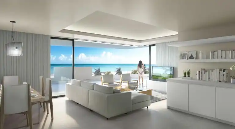 Sala de estar de Apartamento de alquiler en Estepona con Aire acondicionado, Calefacción y Jardín privado