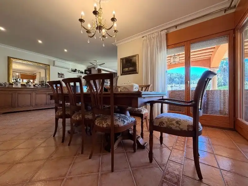 Dining room of Houses for sale in Mont-ras  with Air Conditioner, Heating and Private garden